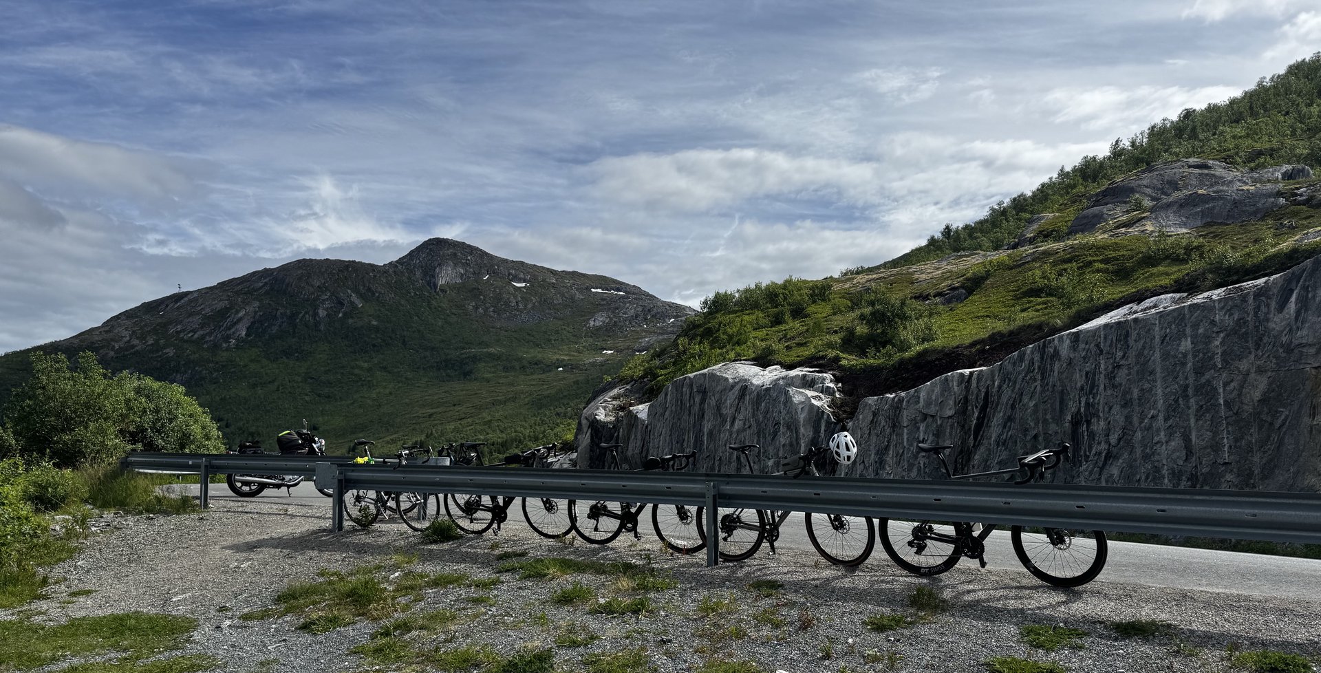 Our selection of bikes that transported us through Norway