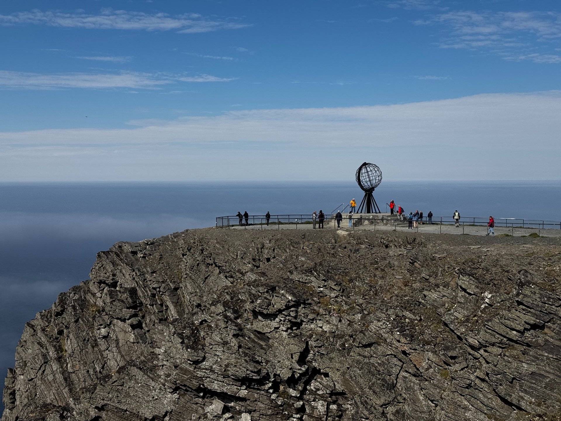 View at the North Cape