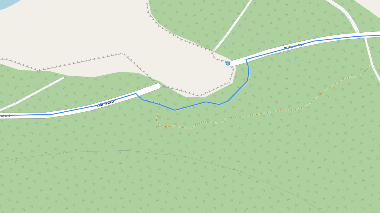The part where the road dropped off can be walked around — but really only walking.